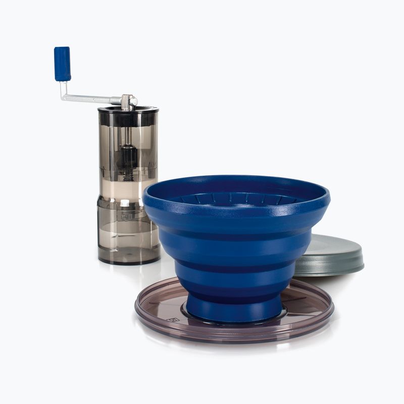 Cestovná súprava  GSI Outdoors Gourmet Pourover Java blue