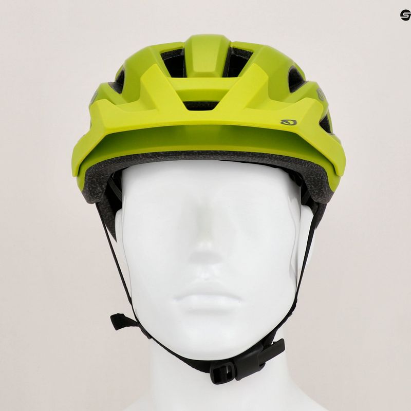 Cyklistická prilba Giro Fixture II matte ano lime 9