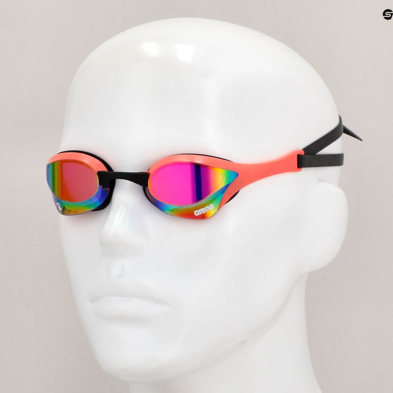Arena plavecké okuliare Cobra Ultra Swipe Mirror fialové/koralové 10