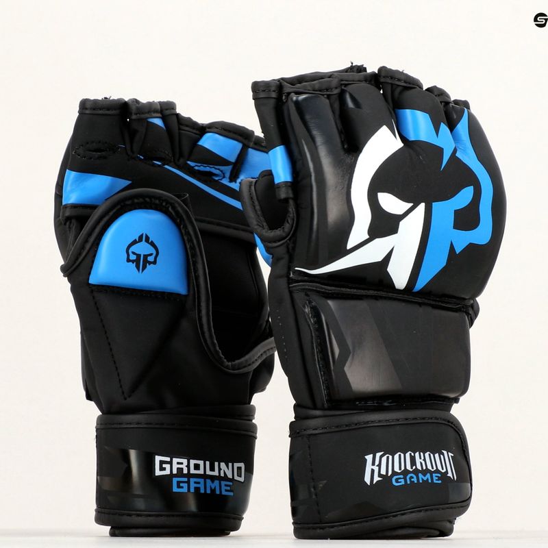 Rukavice Ground Game MMA Logo 2.0 čierne 8