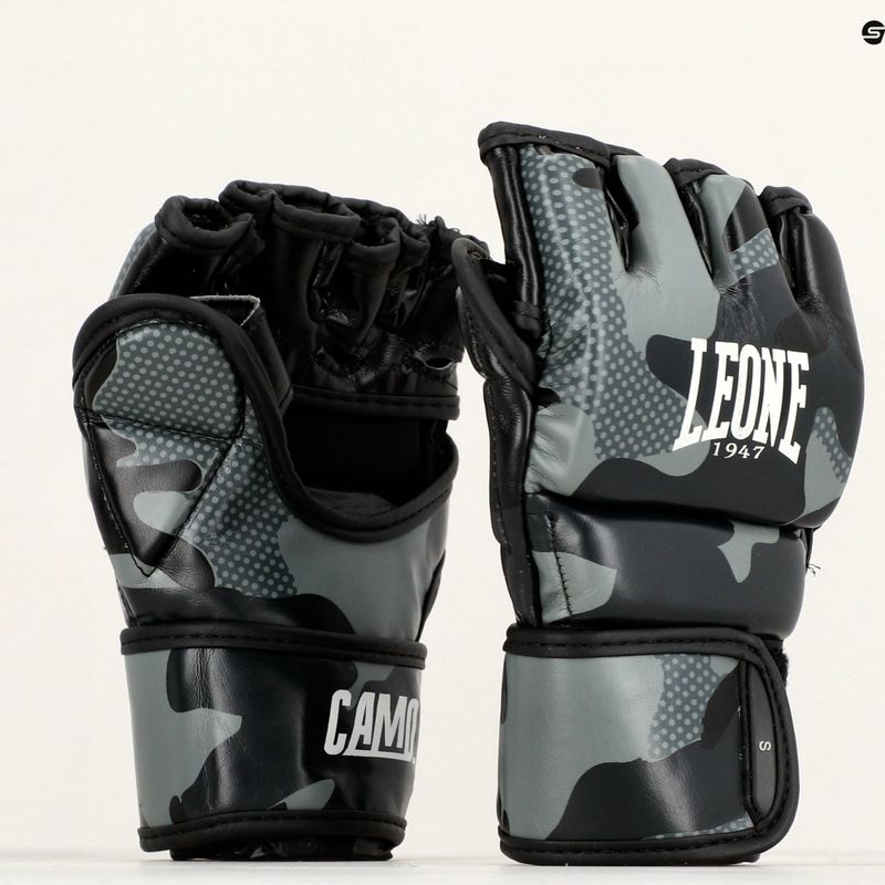 Leone 1947 Camouflage MMA šedé grapplingové rukavice GP120 8