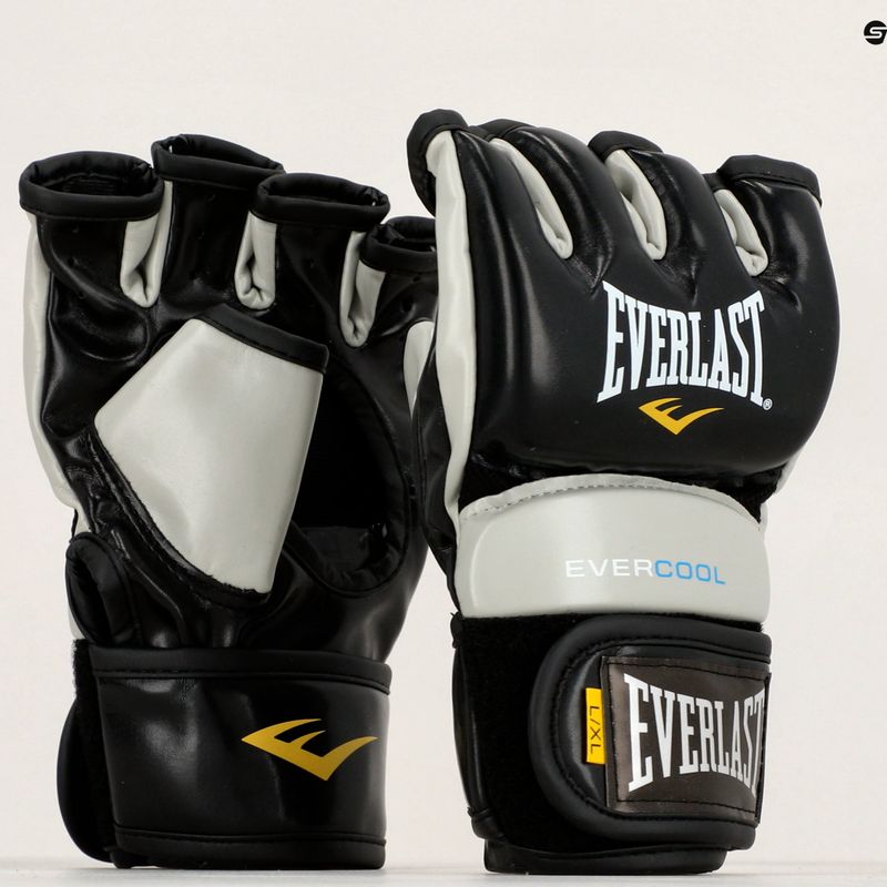 EVERLAST Everstrike Rukavice na grappling čierne EV660 7