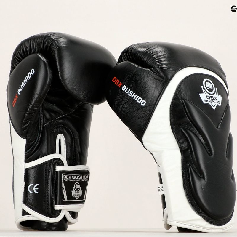 Boxerské rukavice Bushido so systémom Wrist Protect čierne Bb4 17