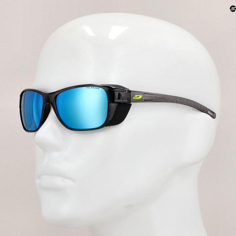 Cyklistické okuliare Julbo Camino Polar 4 Hd black/yellow fluo/capsule ocean master 9
