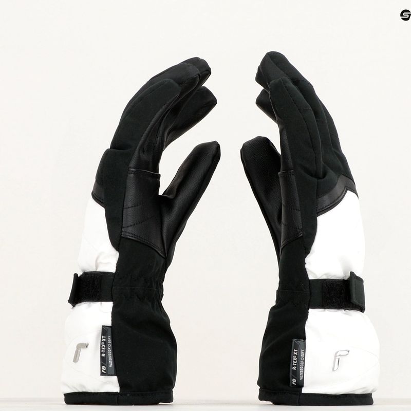 Lyžiarske rukavice Reusch Moni R-Tex Xt black/white 10