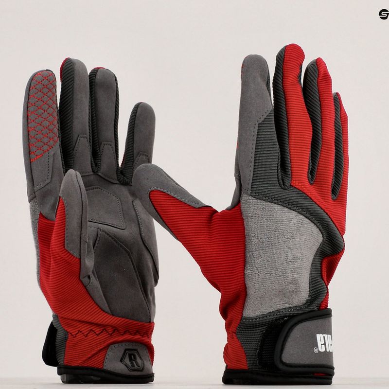 Červené rybárske rukavice Rapala Perf Gloves RA6800702 9