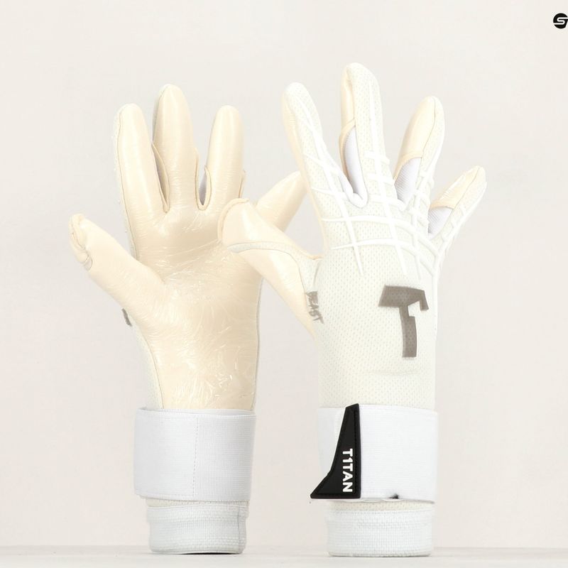 T1TAN Beast 3.0 Brankárske rukavice white 9