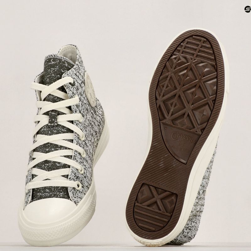 Converse Chuck Taylor All Star Hi dámske tenisky egret/cargo khaki/egret 9