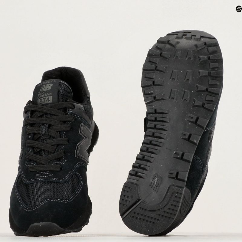 Topánky New Balance 574 black/black 8