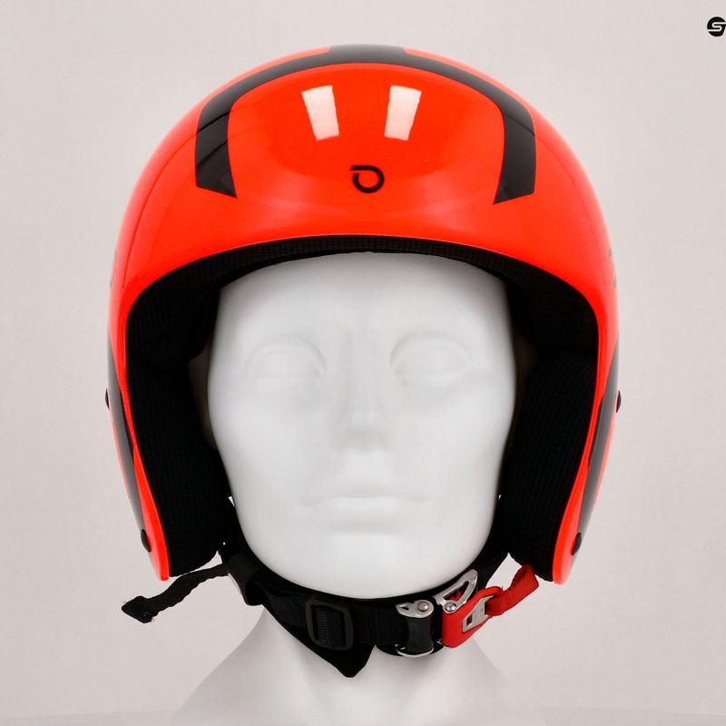 Detská lyžiarska prilba Briko Vulcano FIS 6.8 JR shiny orange/black 8