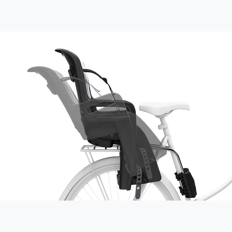 Sedadlo na bicykel Thule RideAlong 2 Frame Mount tmavo sivé 7