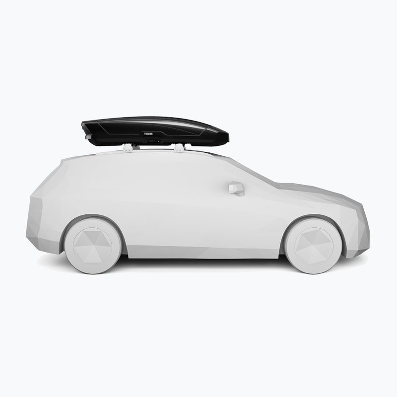 Čierny lesklý strešný box Thule Motion XT 4