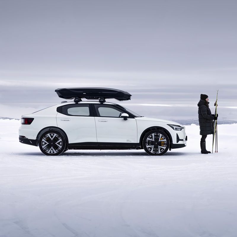 Čierny lesklý strešný box Thule Motion XT 13