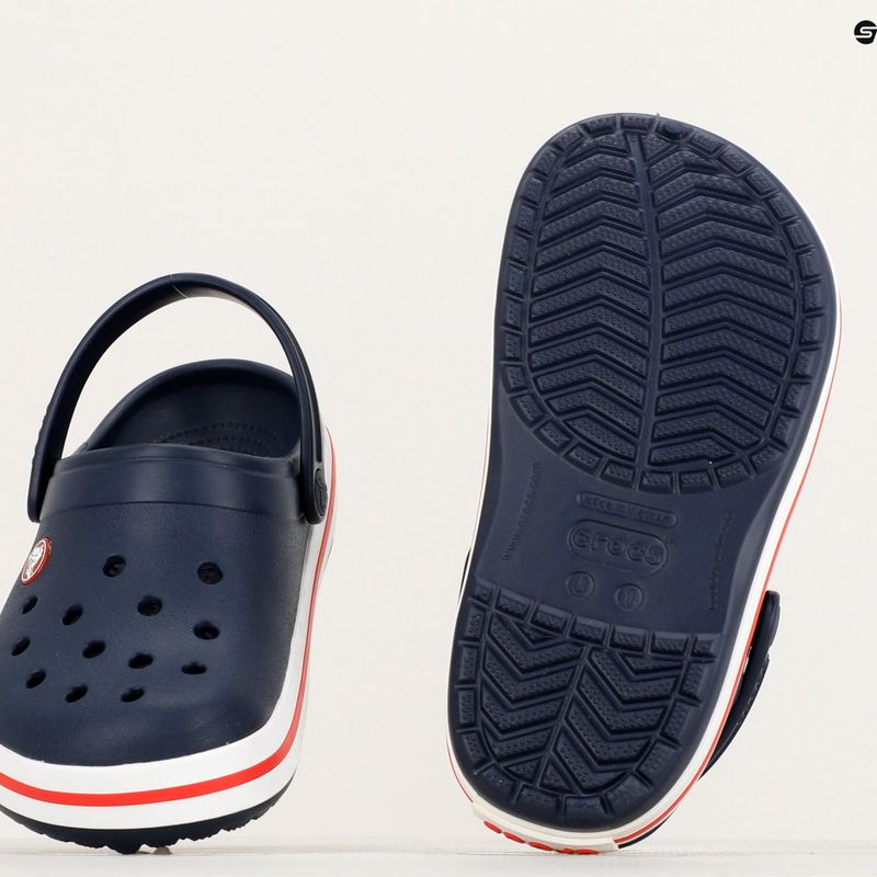 Detské žabky Crocs Crocband Clog navy/red 11