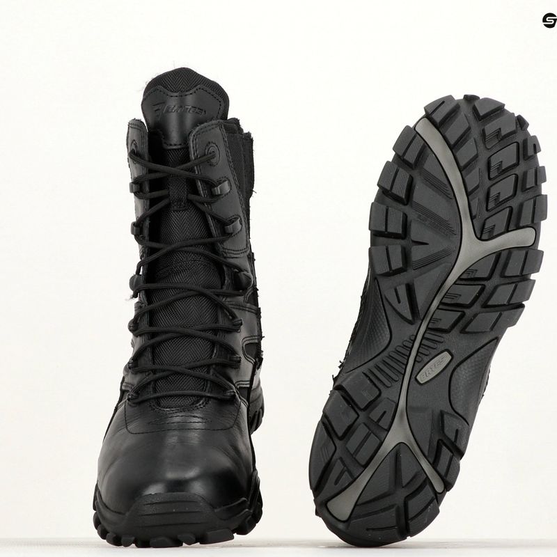 Pánska obuv Bates Delta 8 Side Zip black 9