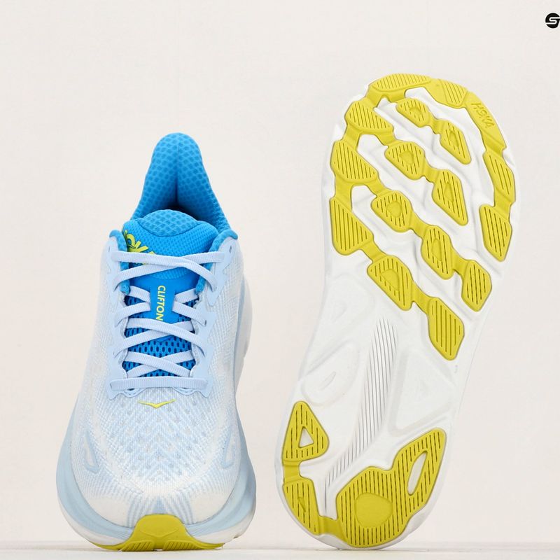 Pánska bežecká obuv HOKA Clifton 9 Wide ice water/evening primrose 8