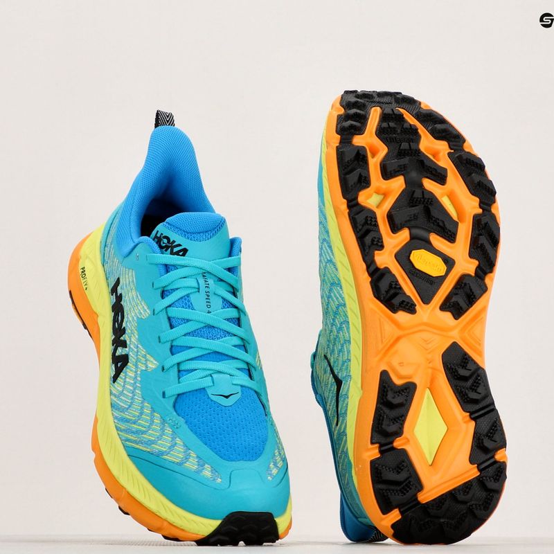 Pánska bežecká obuv HOKA Mafate Speed 4 ceramic/diva blue 10