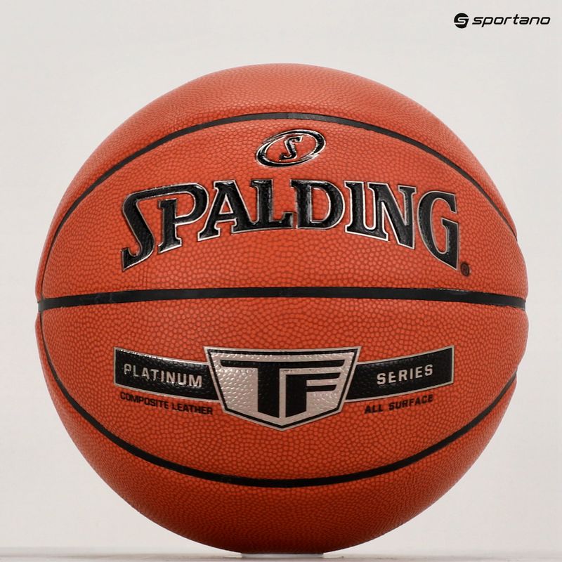 Spalding Platinum TF basketbal oranžová 76855Z veľkosť 7 5