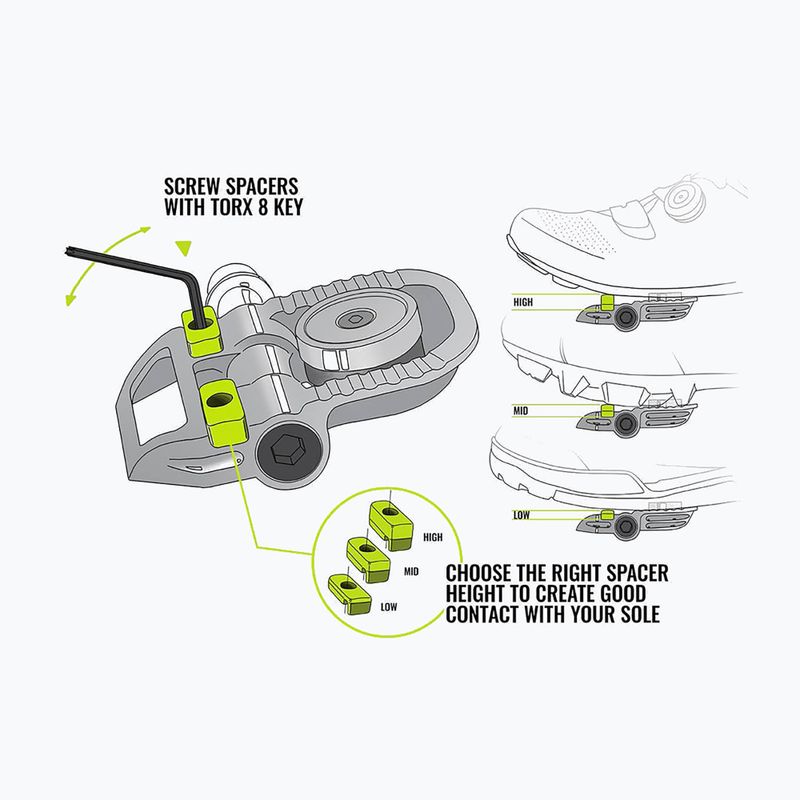 Cyklistické pedále magped Gravel 200Nm black 4