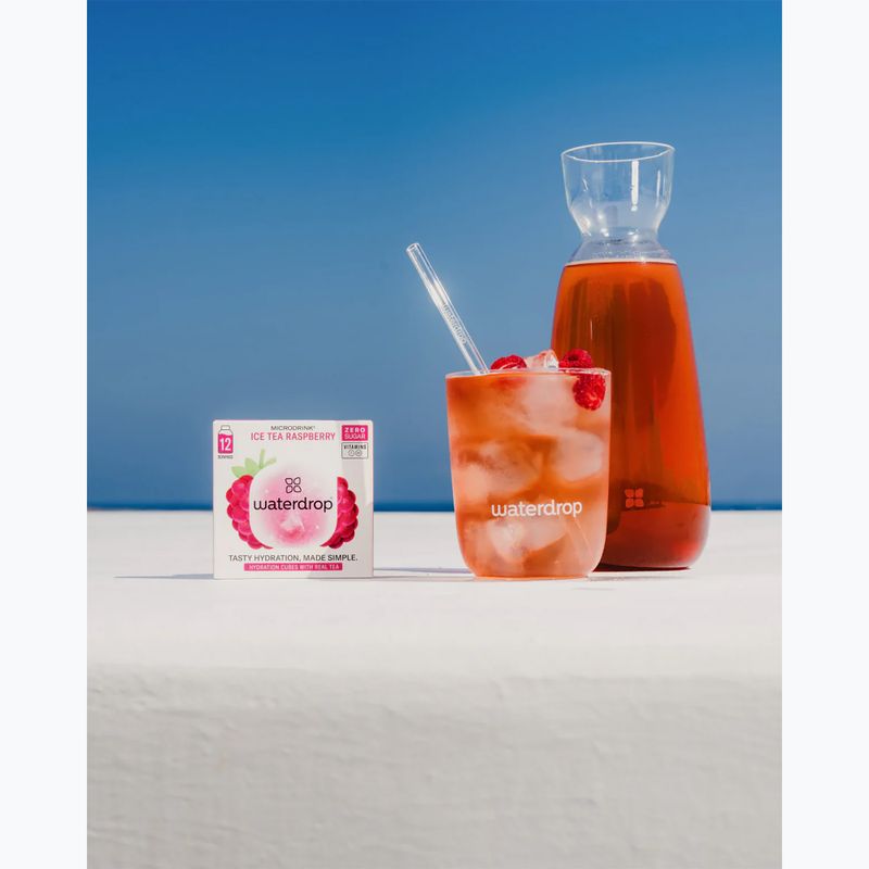 Izotonický nápoj waterdrop Microdrink Flair 12 kociek rypsberry/erdelflower 3