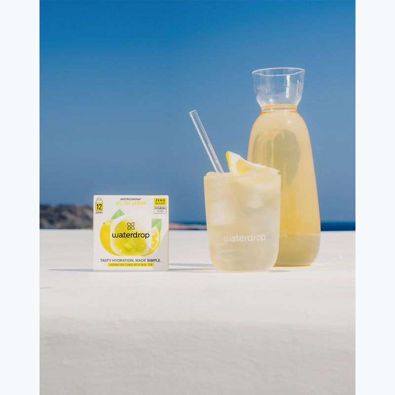 Rehydratačný nápoj Waterdrop Microdrink Ice Tea 12 kociek citrón 3