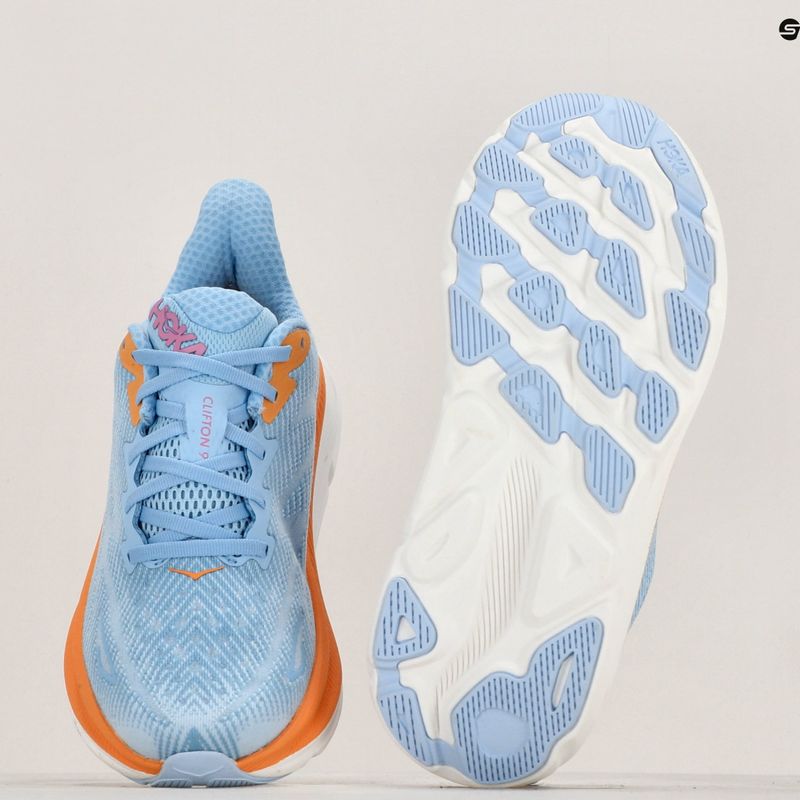 Dámska bežecká obuv HOKA Clifton 9 airy blue/ice water 9
