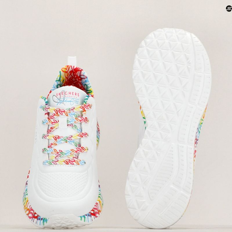 Dámska obuv SKECHERS Uno Lite Exuberant Hearts white/multi 10