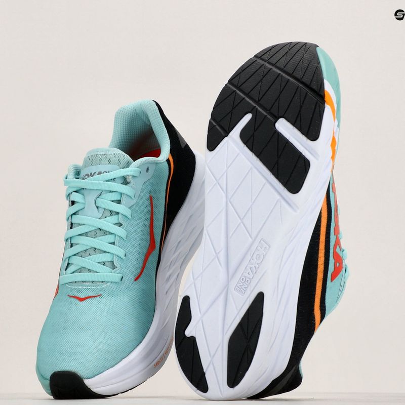 Bežecká obuv HOKA Rocket X eggshell blue/black 10