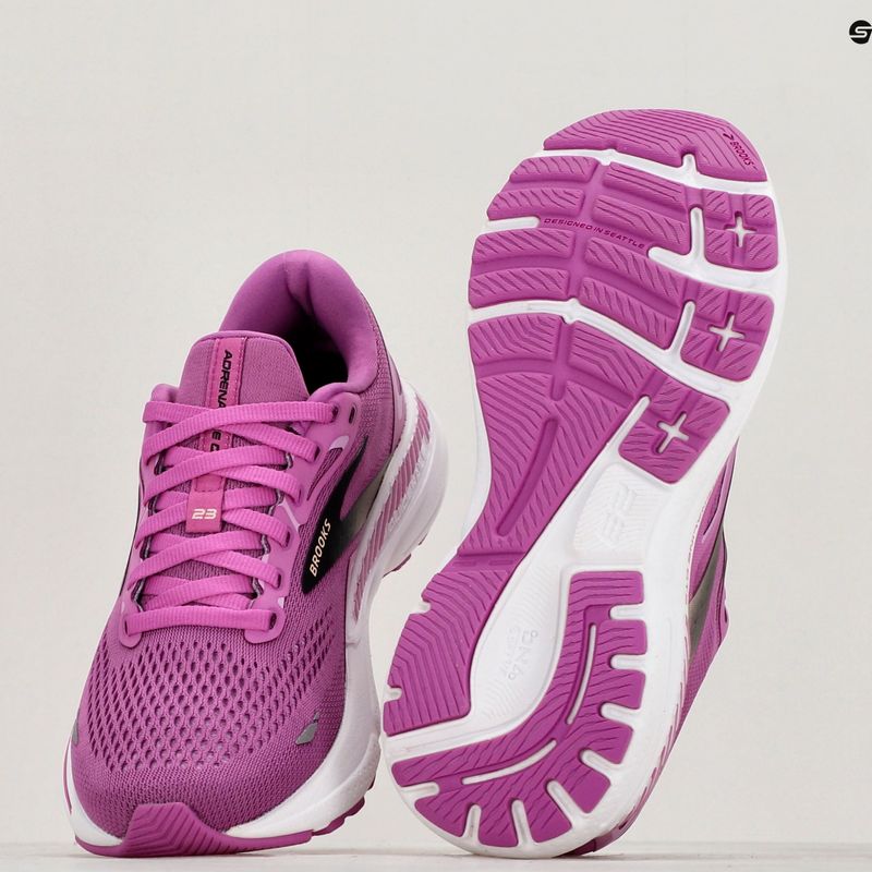 Dámska bežecká obuv Brooks Adrenaline GTS 23 orchid/black/purple 12