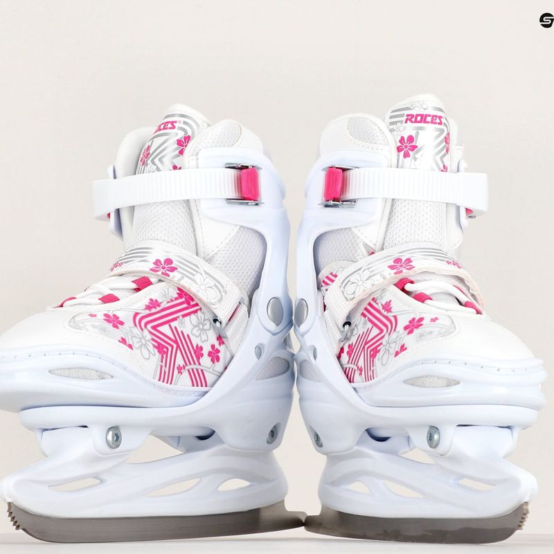 Detské voľnočasové korčule Roces Jokey Ice 3.0 Girl white/pink 450708 10