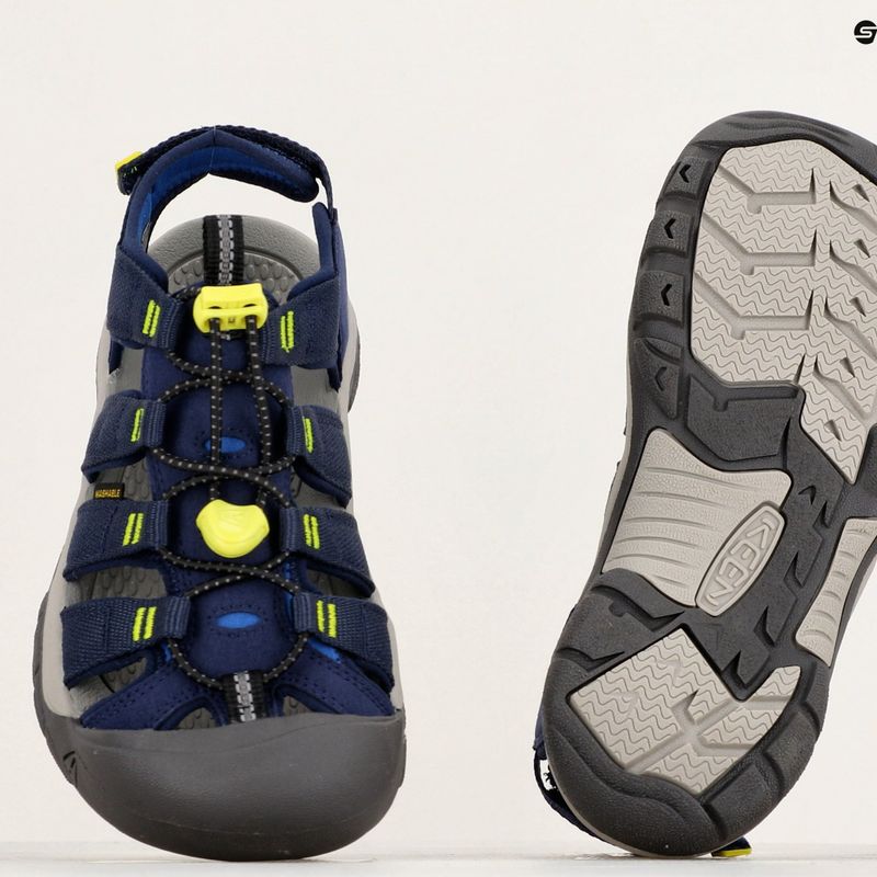 Juniorské sandále KEEN Newport Boundless navy academy/evening primrose 9