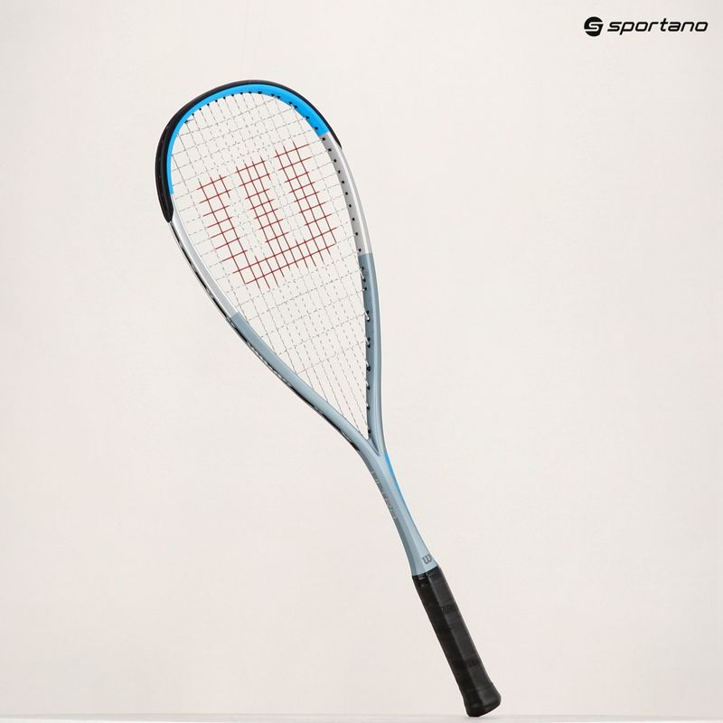 Squashová raketa Wilson Ultra L modrá/strieborná 16