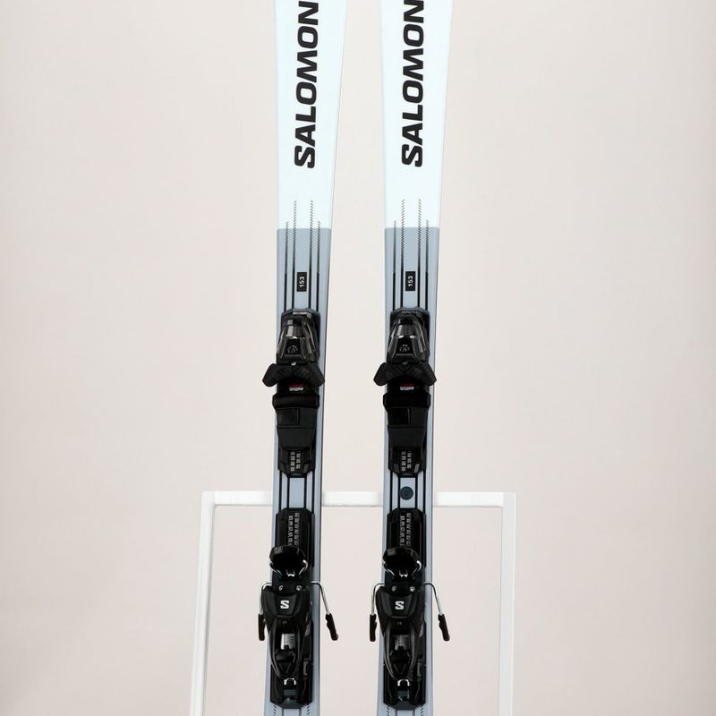 Zjazdové lyže Salomon S/Max 4 + M10 GW L80 white/red/black 10