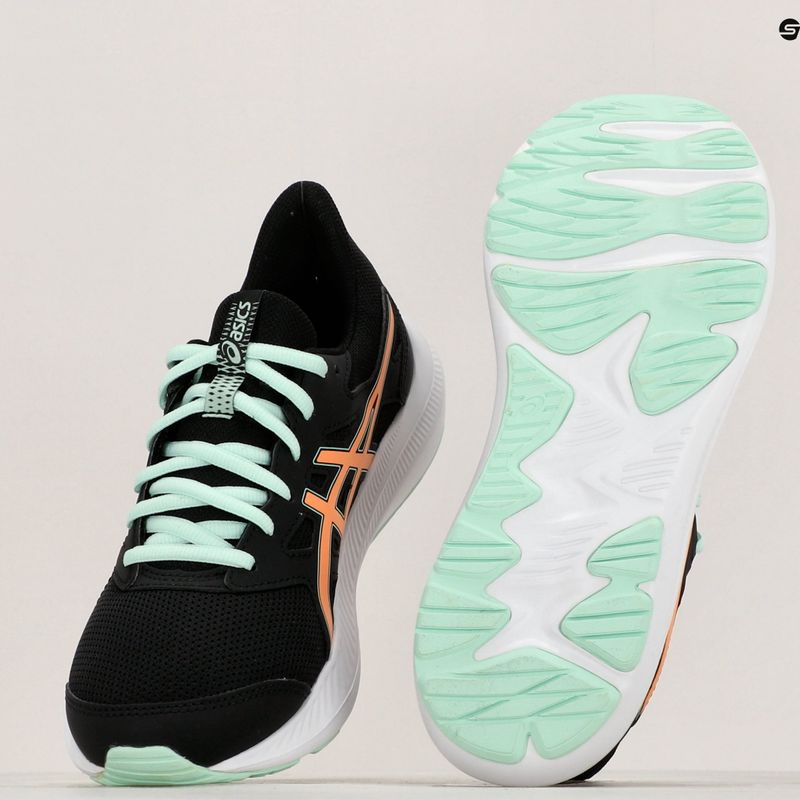 ASICS Jolt 4 black/bright sunstone dámska bežecká obuv 10