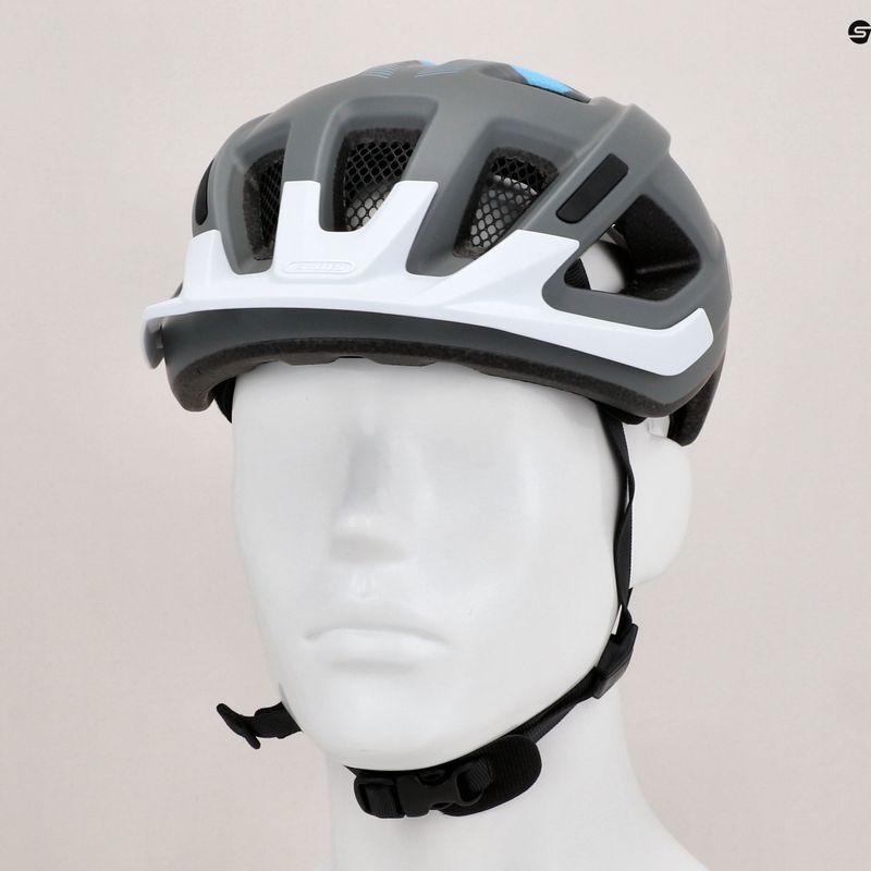 Cyklistická prilba ABUS Aduro 3.0 race grey 9