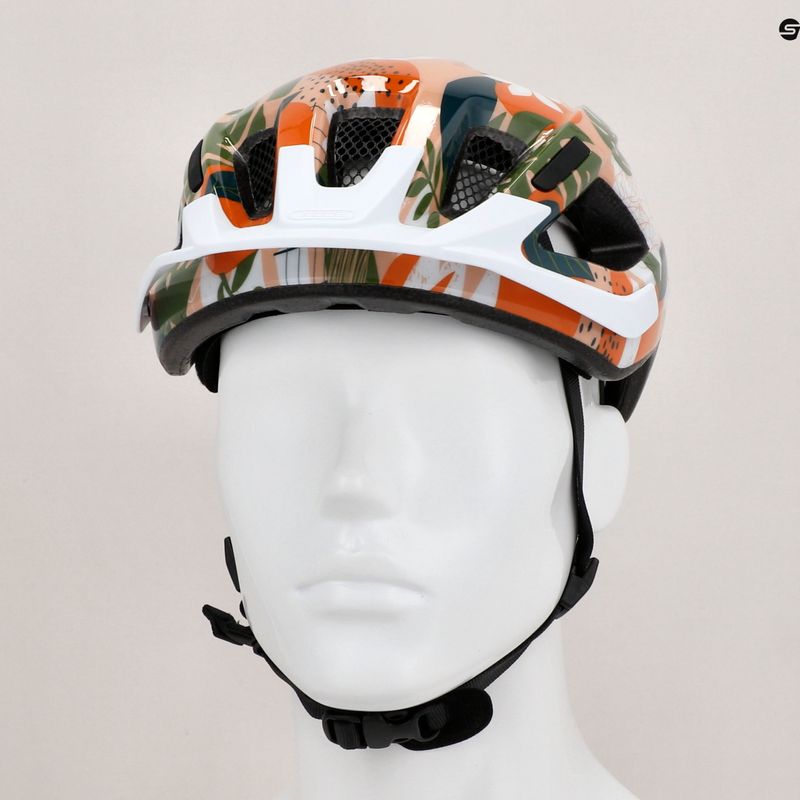 Cyklistická prilba ABUS Aduro 3.0 oranžová dlaň 10