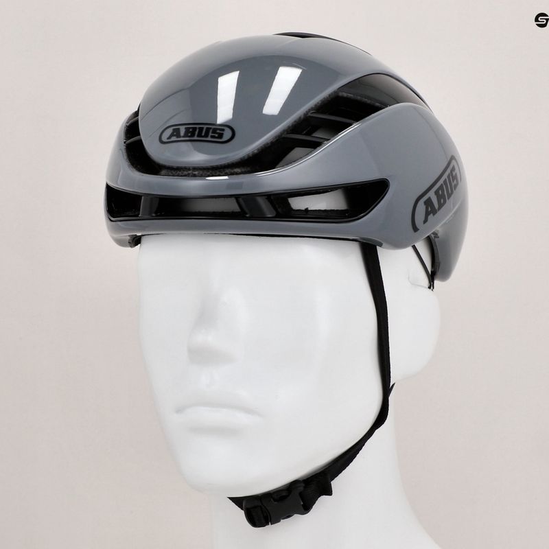 Cyklistická prilba ABUS Gamechanger 2.0 race grey 9