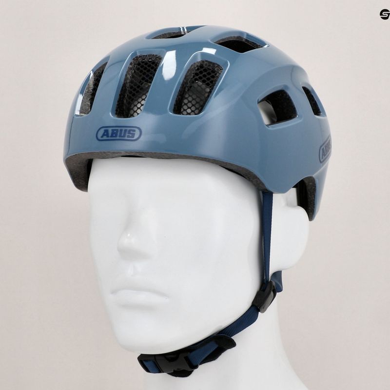 Detská cyklistická prilba ABUS Youn-I 2.0 glacier blue 9