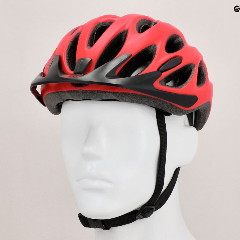 Cyklistická prilba Bell Charger matná červená 11
