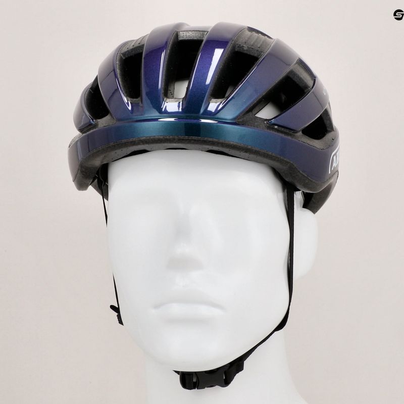 Cyklistická prilba ABUS Wingback flip flop fialová 8