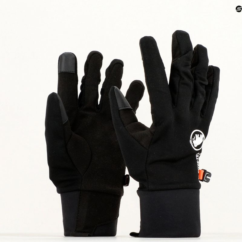 Trekingové rukavice Mammut Astro čierne 1190-00380-0001-1100 8