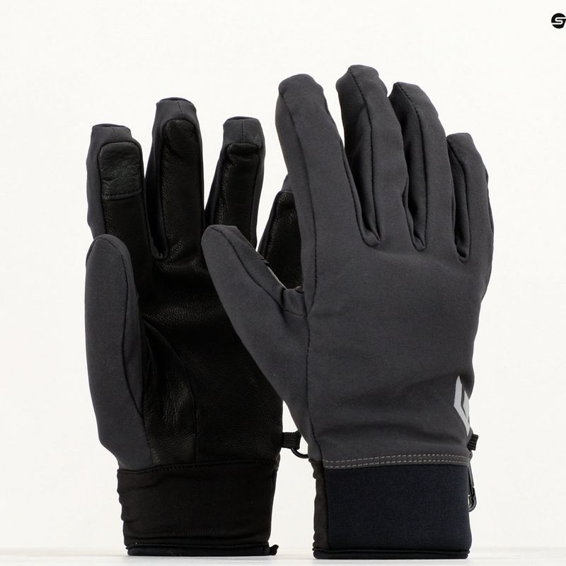 Lyžiarske rukavice Black Diamond Midweight Softshell sivé BD801041SMOKLG_1 6