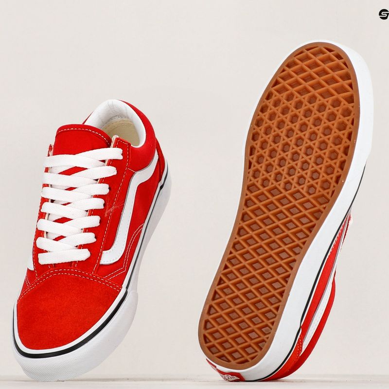 Tenisky Vans UA Old Skool racing red/true white 14