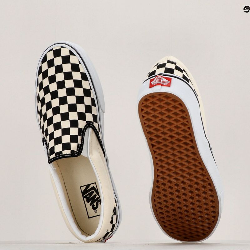Tenisky Vans UA Classic Slip-On blk&whtchckerboard/wht 12