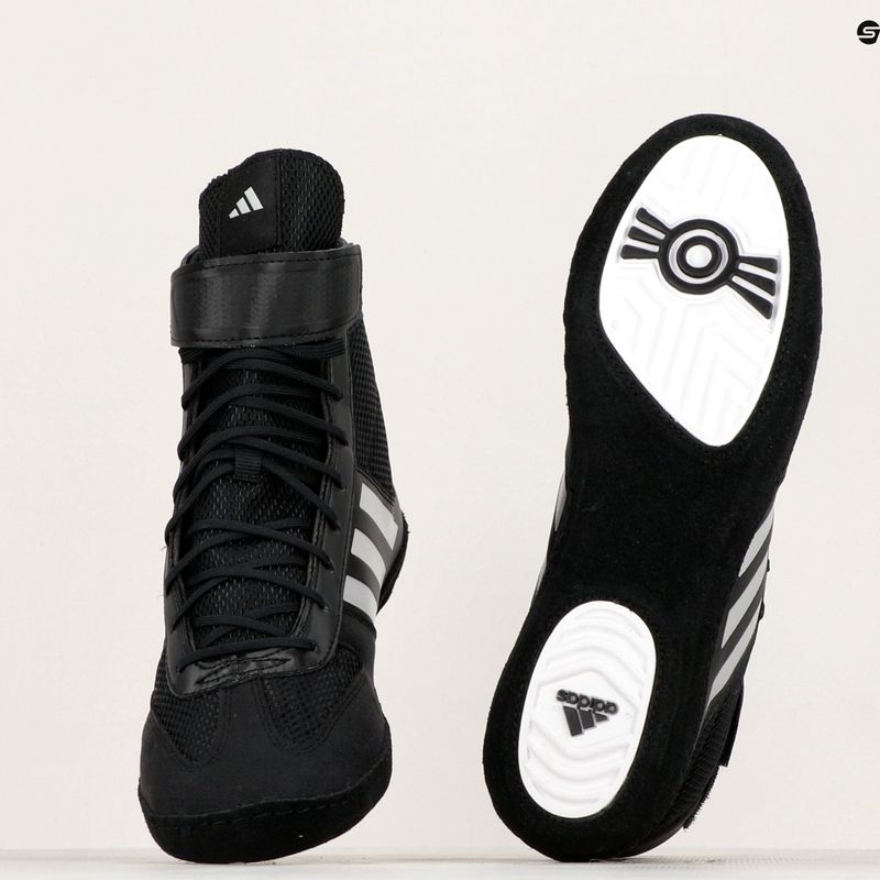 Pánske boxerské topánky adidas Combat Speed.5 black/silver BA8007 10