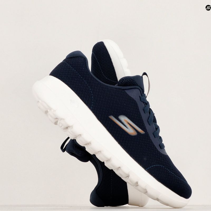 Pánske topánky SKECHERS Go Walk Max Midshore navy/white/orange 10