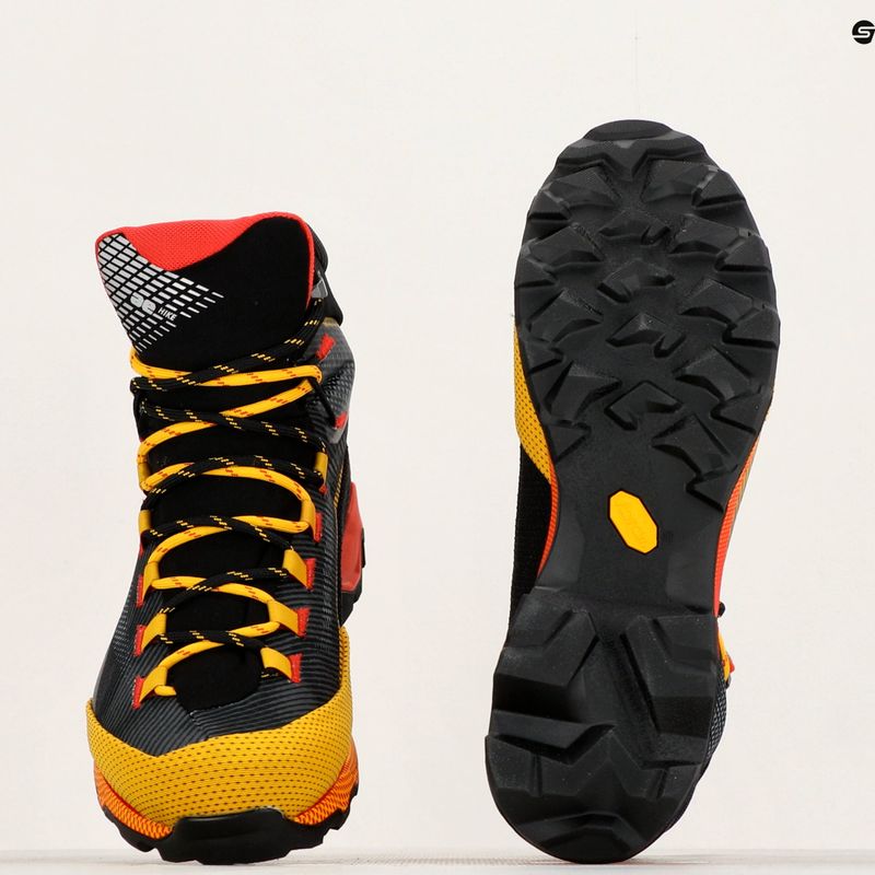 Pánska treková obuv La Sportiva Aequilibrium Hike GTX carbon/yellow 10