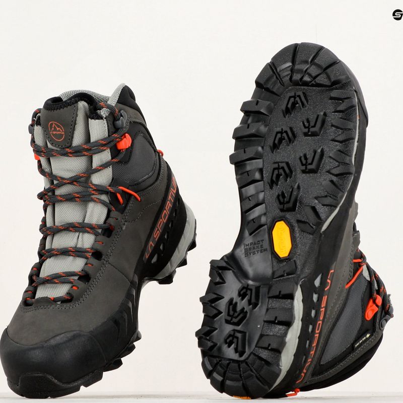 Dámske trekové topánky La Sportiva TX5 GTX carbon/paprika 10