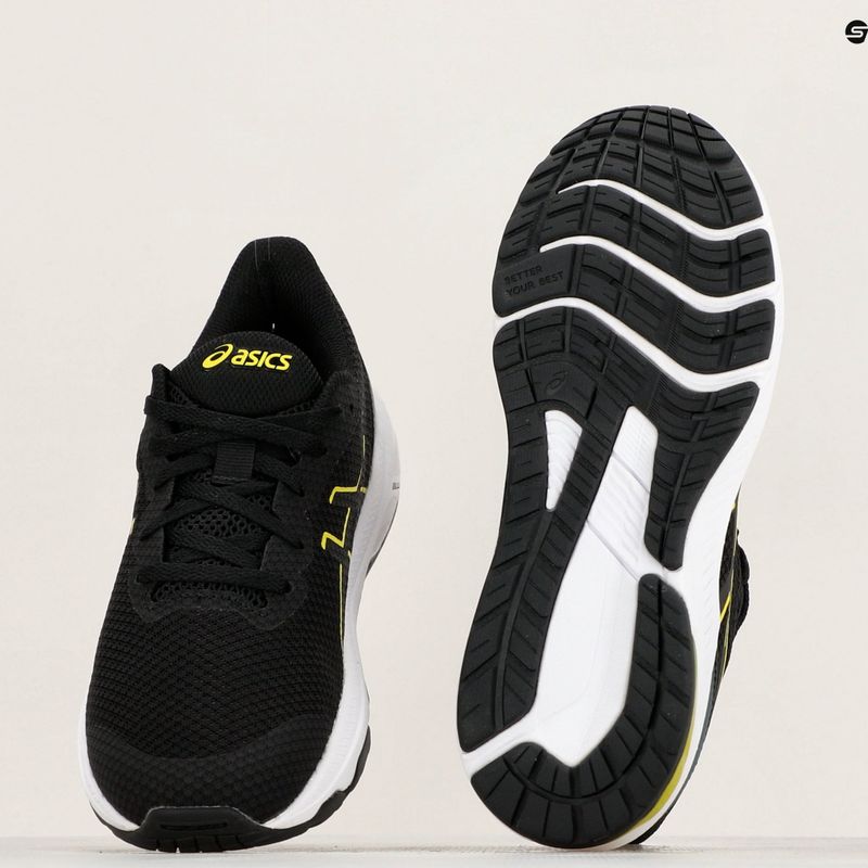 Detská bežecká obuv ASICS GT-1000 12 GS black/bright yellow 10