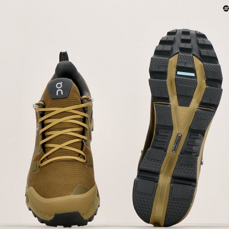 Pánske trekové Obuv On Cloudwander Waterproof hunter/safari 10